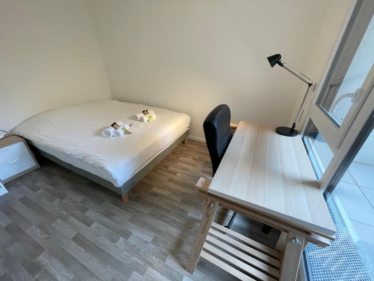 Ferienwohnung Gredi, Appt Avec Parking Et Terrasse A Caen Exterior foto